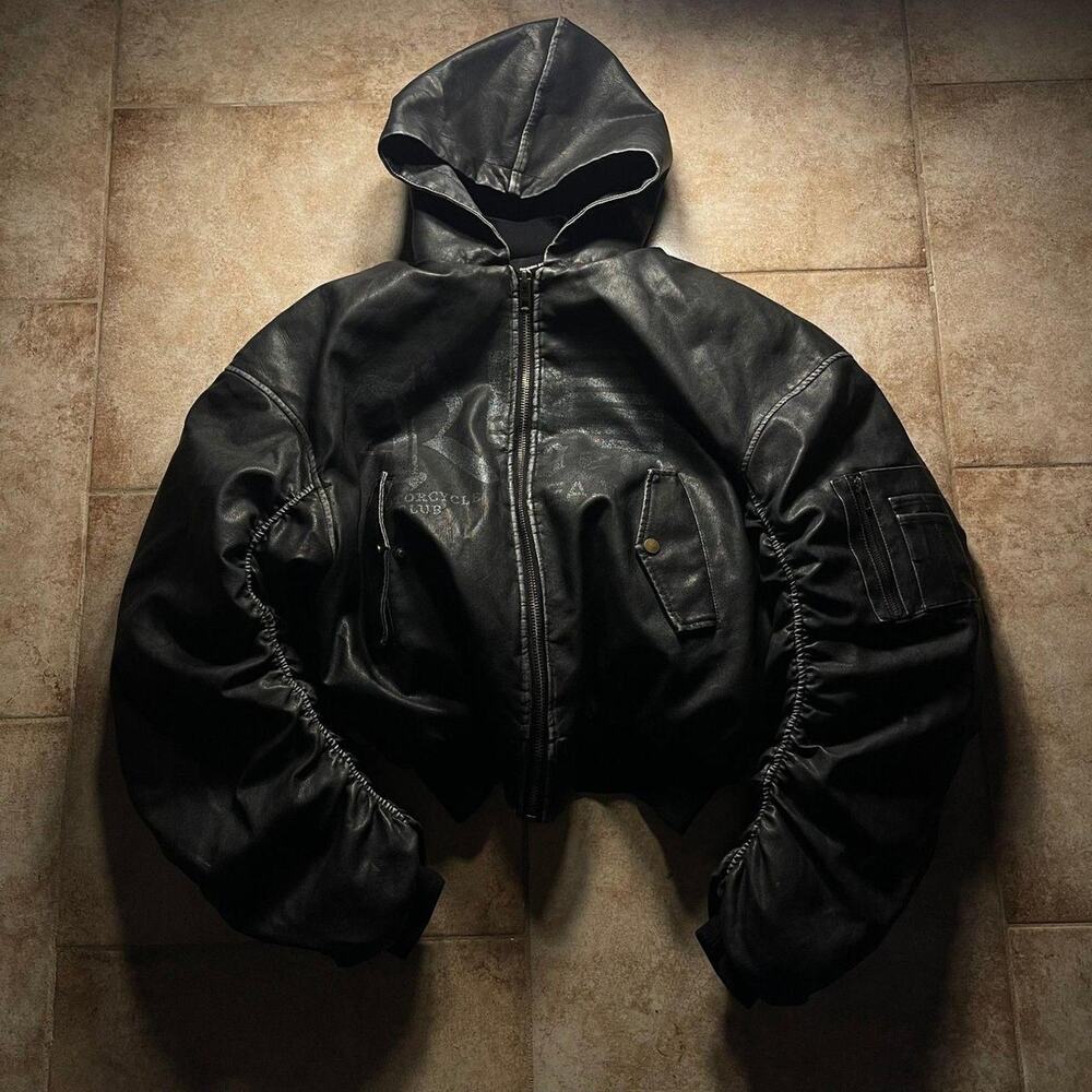 Balenciaga HBA Style Japanese Archive Vintage Bomber Jacket